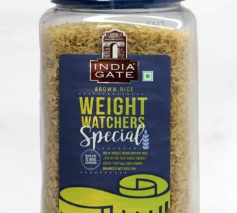 India Gate Brown Rice 1kg Jar
